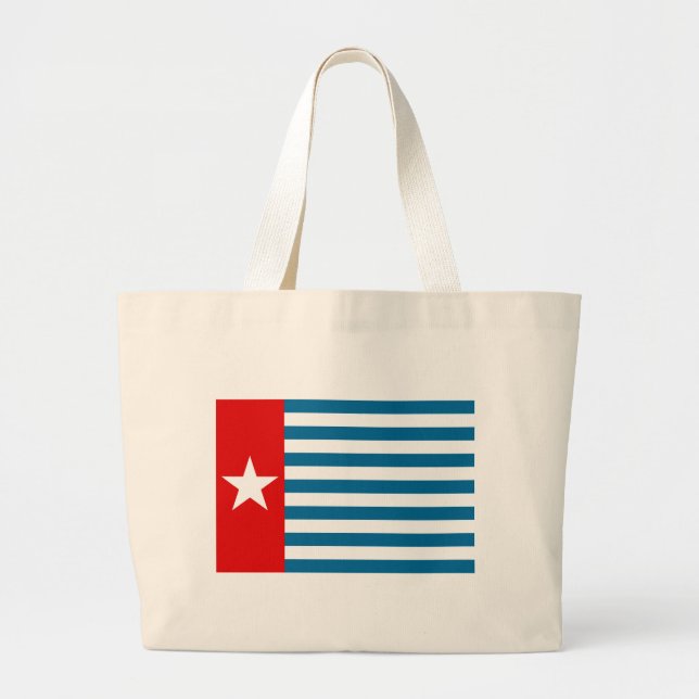 Bolsa Tote Grande papua ocidental (Frente)