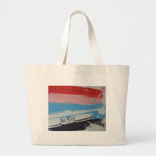 Bolsa Tote Grande Pára-choque Multicolour