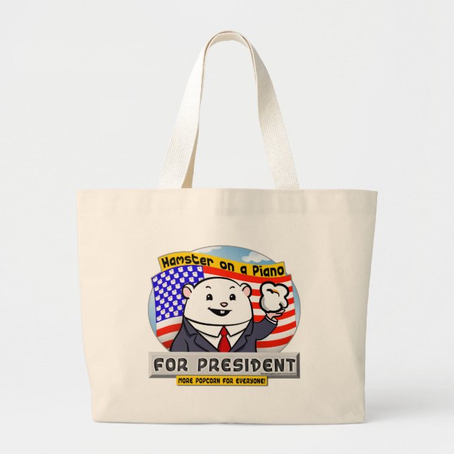 Bolsa Tote Grande Para o presidente (Frente)