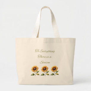 Bolsa Tote Grande Para Tudo que há é um Saco de Tote Sunflower