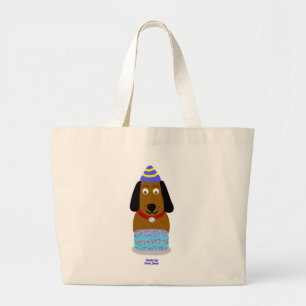 Bolsa Tote Grande Parabéns Pup Jumbo Toque Bag