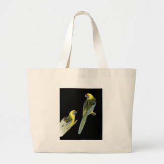 Bolsa Tote Grande Pares verdes de Rosella - caledonicus de