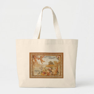 Bolsa Tote Grande Parfumerie Britannia Vintage Ad - Bag