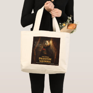 Bolsa Tote Grande Paródia de Esquilo Fantasma da Ópera