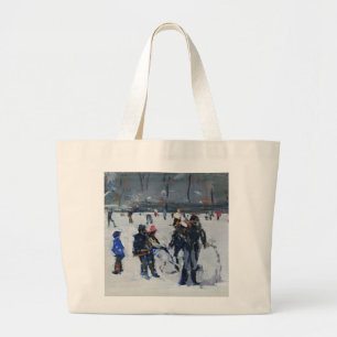 Bolsa Tote Grande Parque de Holland na neve 2009