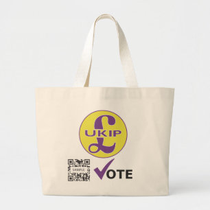 Bolsa Tote Grande Partido do independente do Reino Unido do modelo