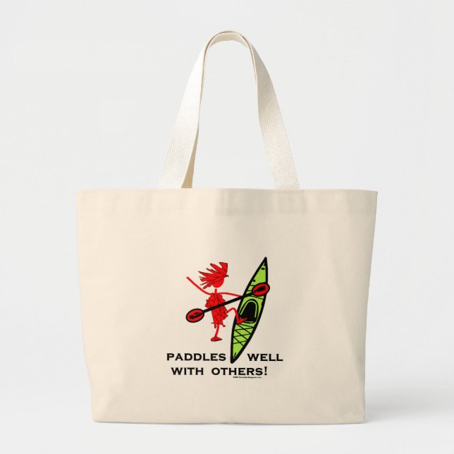 Bolsa Tote Grande Pás bem com outro (Frente)