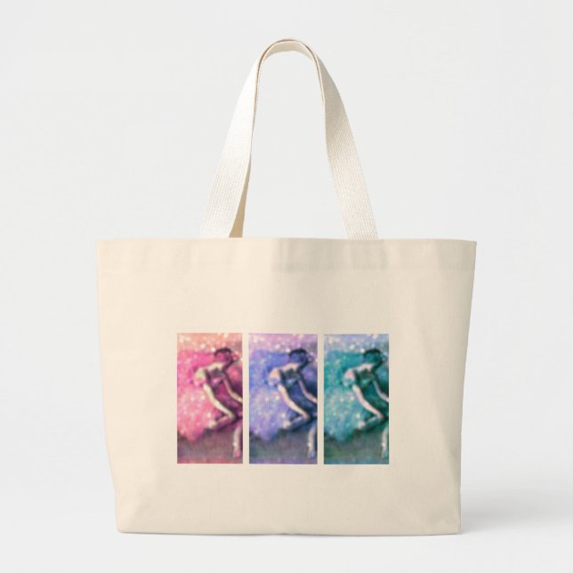 Bolsa Tote Grande Pastel Dancers (Frente)