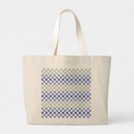 Bolsa Tote Grande Pastel Escandinavo Geométrico Mínimo