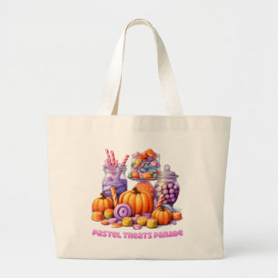 Bolsa Tote Grande Pastel Treats Parade