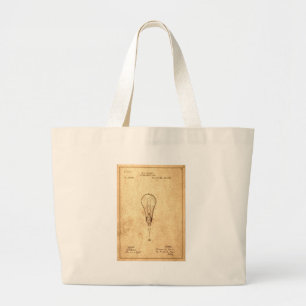 Bolsa Tote Grande Patente de Marca Edison