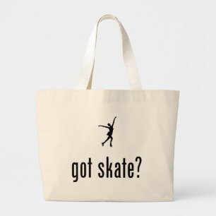 Bolsa Tote Grande Patinagem no gelo