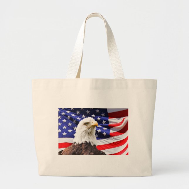 Bolsa Tote Grande Patriótico (Frente)