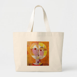 Bolsa Tote Grande Paul Klee Senecio Painting