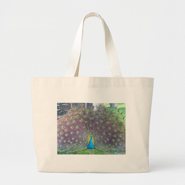 Bolsa Tote Grande Pavão (Frente)