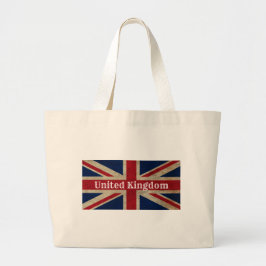 Bolsa Tote Grande Pavilhão britânico em apuros