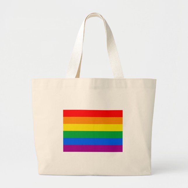 BOLSA TOTE GRANDE PAVILHÃO OFICIAL ORGULHO GAY (Frente)