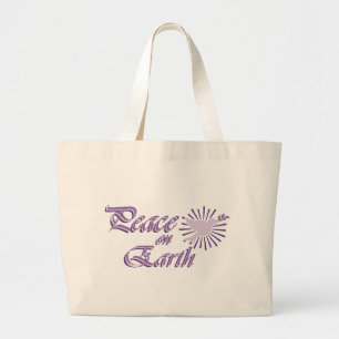 Bolsa Tote Grande Paz na terra