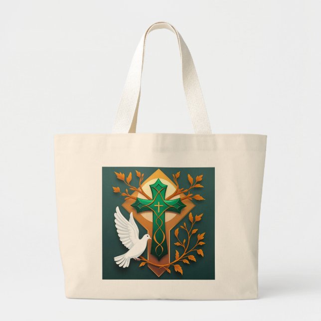 Bolsa Tote Grande Peaceful Hill Covenant (Frente)