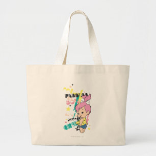 Bolsa Tote Grande PEBBLES™ 80s Punk