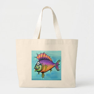 Bolsa Tote Grande Peixe