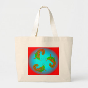 Bolsa Tote Grande Peixe 02k3vi