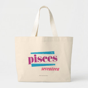 Bolsa Tote Grande Peixes roxos