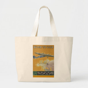 Bolsa Tote Grande Pelo ar a URSS