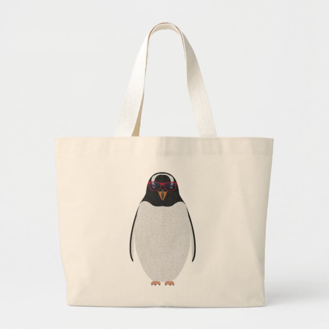 BOLSA TOTE GRANDE PENGUIM LEGAL (Frente)
