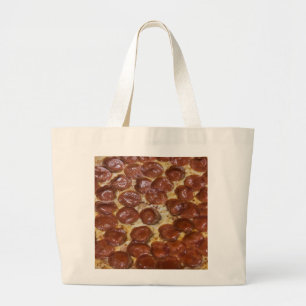 Bolsa Tote Grande Pepperoni Pizza