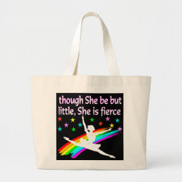 BOLSA TOTE GRANDE PEQUENO, MAS FOGO BALLERINA