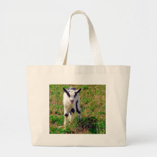 Bolsa Tote Grande Pequeno Ponto O Cabrito
