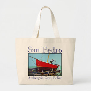 Bolsa Tote Grande Perfurador do rum