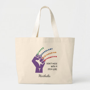 Bolsa Tote Grande Personalizada, NÃO SE MESMO.