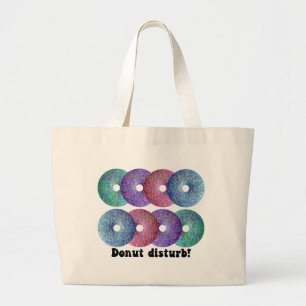 Bolsa Tote Grande Perturbação da rosquinha
