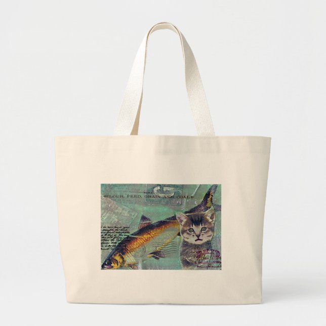 Bolsa Tote Grande Pesca (Frente)