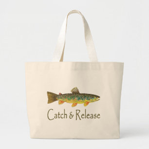 Bolsa Tote Grande Pesca de Capturas e Libertação