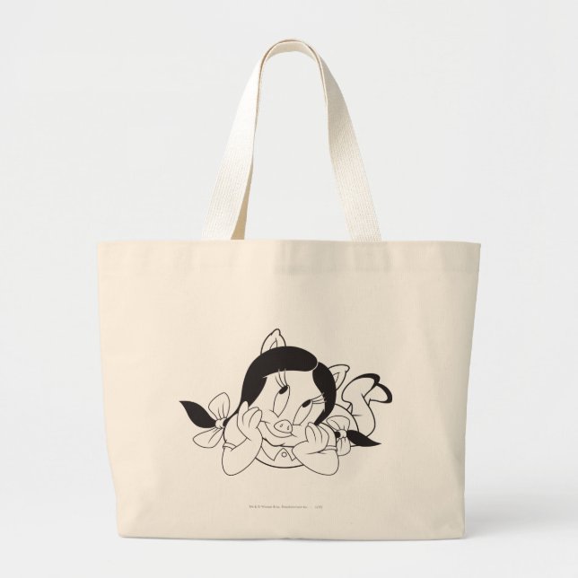 Bolsa Tote Grande Petunia Dreaming (Frente)