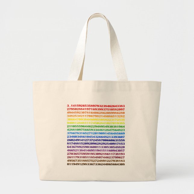 Bolsa Tote Grande Pi (Frente)