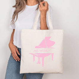 Bolsa Tote Grande Piano Personalizado