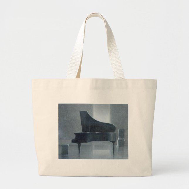 Bolsa Tote Grande Piano preto 2004 (Frente)