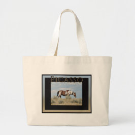 Bolsa Tote Grande Picasso, garanhão da bacia de lavagem da areia,