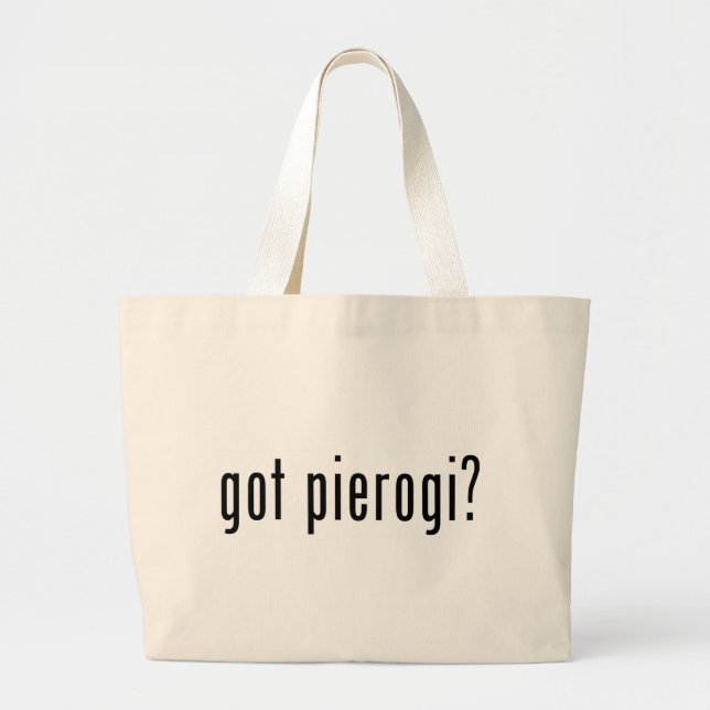 Bolsa Tote Grande pierogi obtido? (Frente)