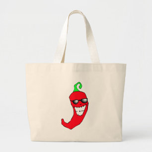 Bolsa Tote Grande Pimenta de pimentão legal