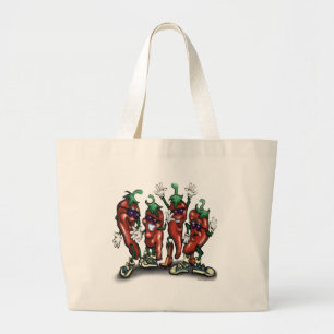 Bolsa Tote Grande Pimentos