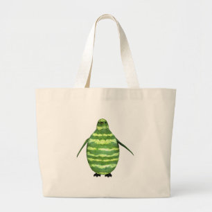 Bolsa Tote Grande Pinguim do Dia Nacional da Melancia