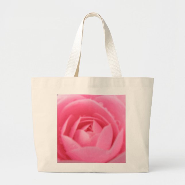 Bolsa Tote Grande Pink Camellia Tote Bag (Frente)