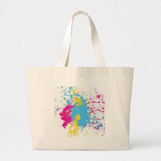 Bolsa Tote Grande pinte o splatter