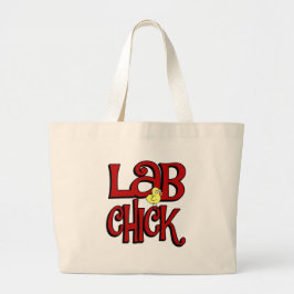 BOLSA TOTE GRANDE PINTINHO DE LABORATÓRIO - GAROTA DE LABORATÓRIO SL