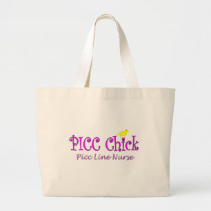 Bolsa Tote Grande Pintinho de PICC---LINHA inserção NurseGifts de